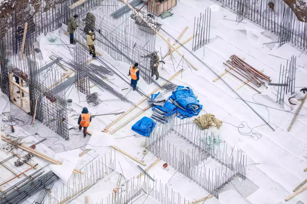 Travaux d'hiver à Valroufié